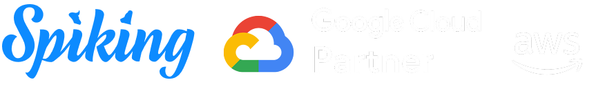 Spiking · Google Cloud Partner · powered by aws